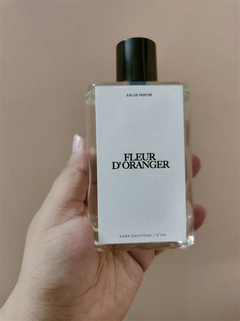 zara fleur d'oranger review.